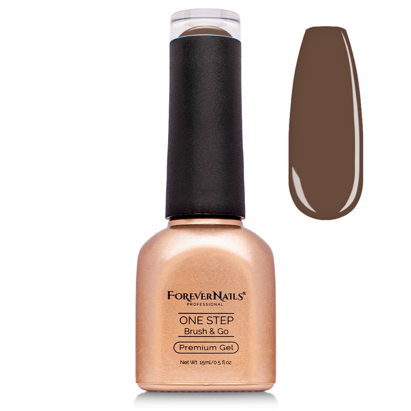 Oja Semipermanenta 3 in 1 ForeverNails One Step Hot Chocolate 149S Maro