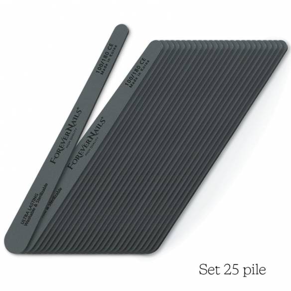 Kit 25 Pile lavabile Teardrop ForeverNails 100/180| ForeverLash.ro