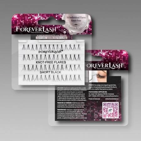 Gene false Individuale Foreverlash fara nod Scurte 2