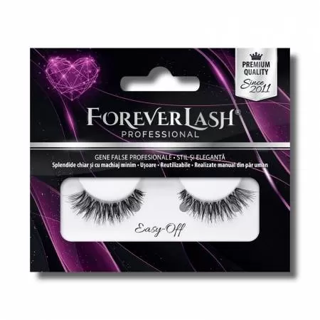 Gene false banda din par natural ForeverLash Easy-Off