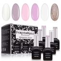 Kit Oja Semipermanenta ForeverNails Sweet Wedding Baby Pink