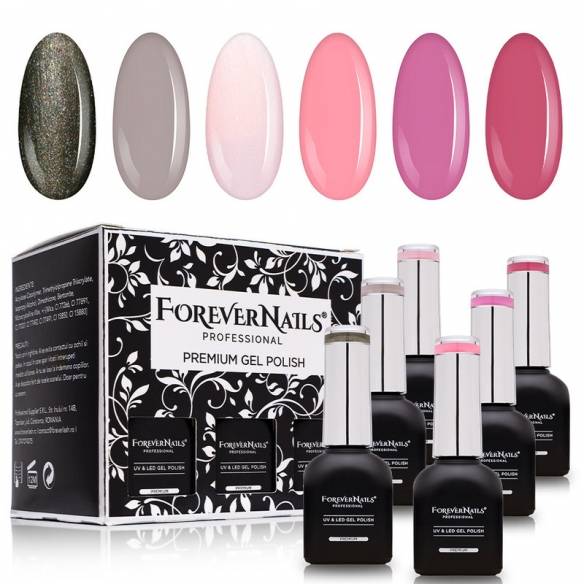 Kit Oja Semipermanenta ForeverNails Garden of Love