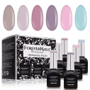 Kit Oja Semipermanenta ForeverNails Sweet Pastel