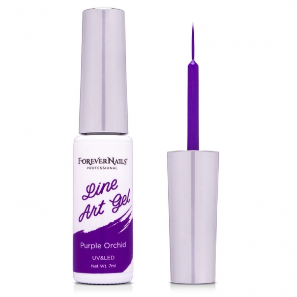 Liner Artistic Oja Semipermanenta ForeverNails Purple Orchid