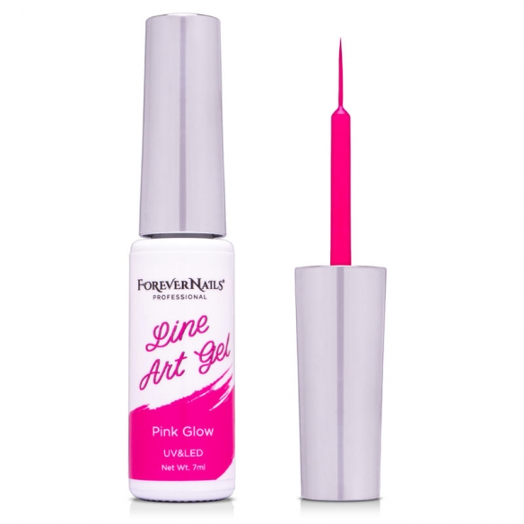 Liner Artistic Oja Semipermanenta ForeverNails Pink Glow