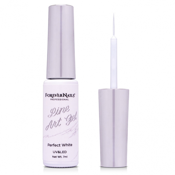 Liner Artistic Oja Semipermanenta ForeverNails Perfect White