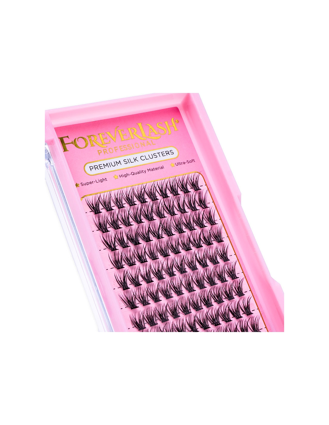 Gene Smocuri Matase ForeverLash 30D curbura C marime 8mm 120 buc