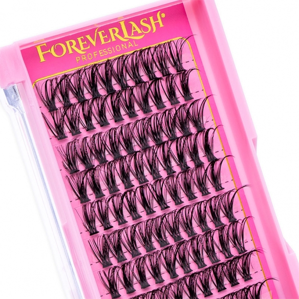 Gene Smocuri Matase ForeverLash 30D curbura C marime 14mm 120 buc