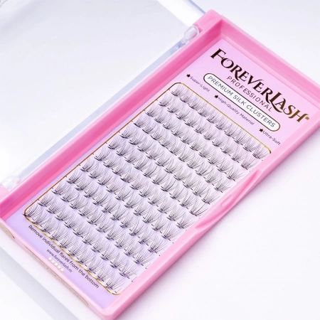 Gene Smocuri Matase ForeverLash 10D curbura D marime 8mm 120 buc 2