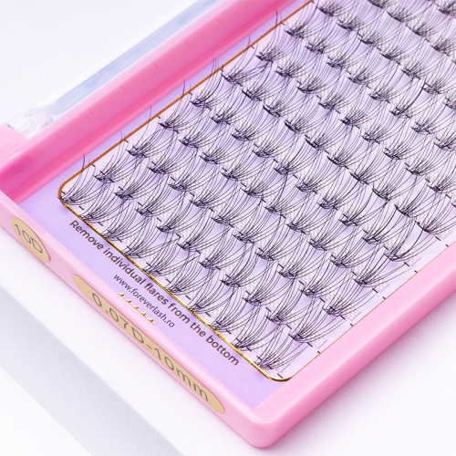 Gene Smocuri Matase ForeverLash 10D curbura D marime 10mm 120 buc