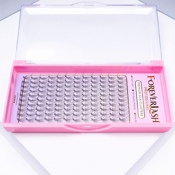 Gene Smocuri Matase ForeverLash 10D curbura D marime 10mm 120 buc