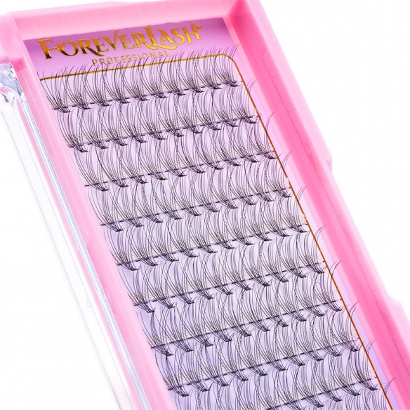 Gene Smocuri Matase ForeverLash 10D curbura D marime 12mm 120 buc