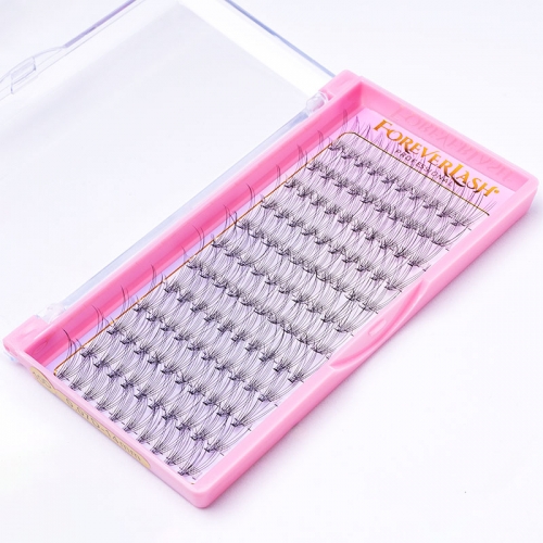 Gene Smocuri Matase ForeverLash 10D curbura D marime 14mm 120 buc