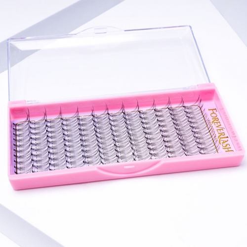 Gene Smocuri Matase ForeverLash 10D curbura D marime 14mm 120 buc