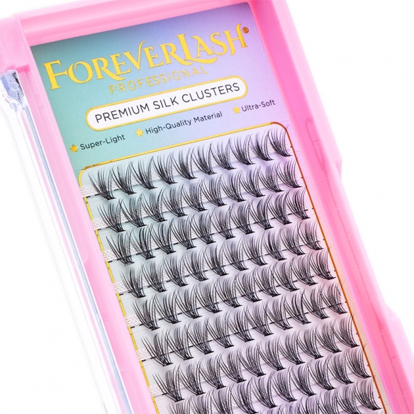 Gene Smocuri Matase ForeverLash 20D curbura D marime 8mm 120 buc