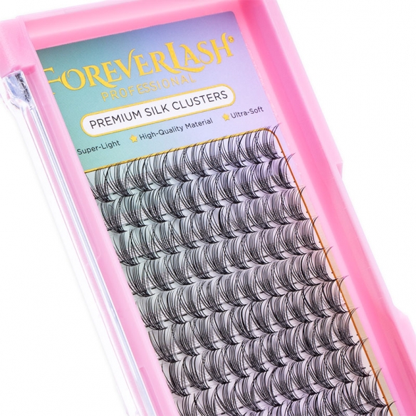 Gene Smocuri Matase ForeverLash 20D curbura D marime 10mm 120 buc
