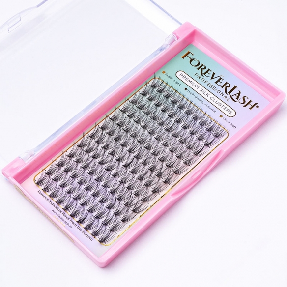 Gene Smocuri Matase ForeverLash 20D curbura D marime 10mm 120 buc
