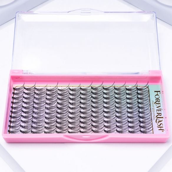 Gene Smocuri Matase ForeverLash 20D curbura D marime 12mm 120 buc