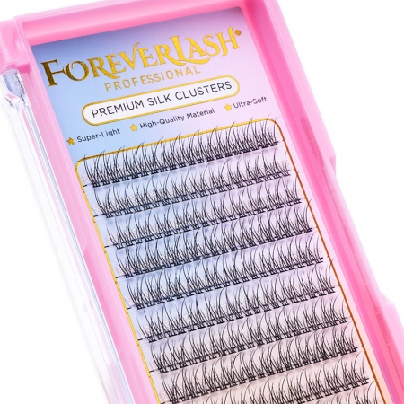 Gene Smocuri Matase ForeverLash Extension Effect marime 8mm 240 buc