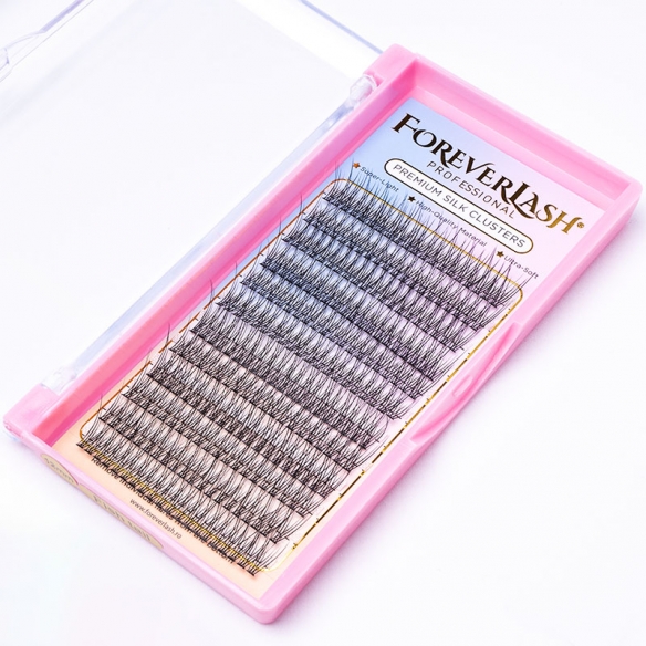 Gene Smocuri Matase ForeverLash Extension Effect marime 12mm 240 buc