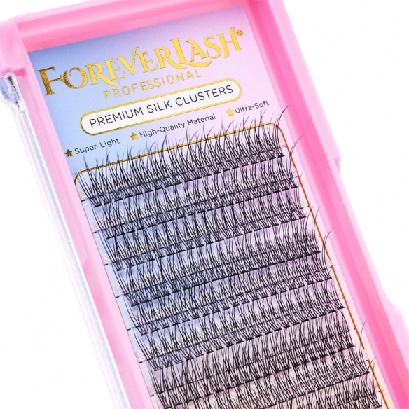 Gene Smocuri Matase ForeverLash Extension Effect marime 12mm 240 buc