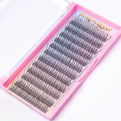 Gene Smocuri Matase ForeverLash Extension Effect marime 14mm 240 buc