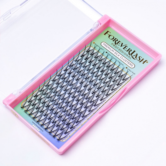 Gene Smocuri Matase ForeverLash Wispy Effect marime 12mm 120 buc