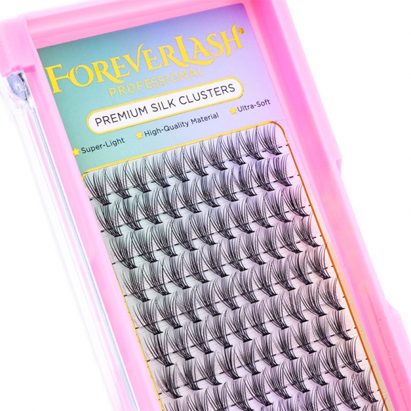 Gene Smocuri Matase ForeverLash 20D curbura C marime 8mm 120 buc