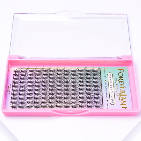 Gene Smocuri Matase ForeverLash 20D curbura C marime 10mm 120 buc