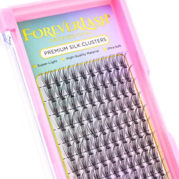Gene Smocuri Matase ForeverLash 20D curbura C marime 10mm 120 buc