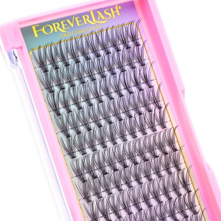 Gene Smocuri Matase ForeverLash 20D curbura C marime 12mm 120 buc