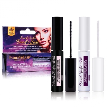 Adeziv gene false ForeverLash Brush Under BOND & SEAL extensii de gene