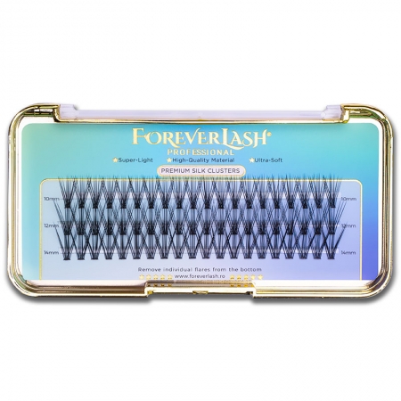 Gene Smocuri Matase ForeverLash 20D curbura L Mix 60 buc