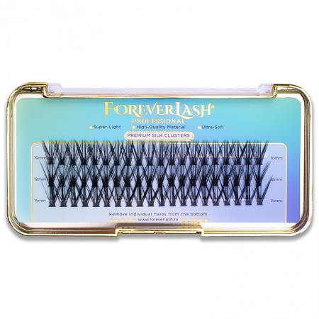 Gene Smocuri Matase ForeverLash 30D curbura L Mix 60 buc