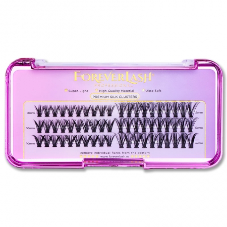 Gene Smocuri Matase ForeverLash 30D curbura C Mix 60 buc