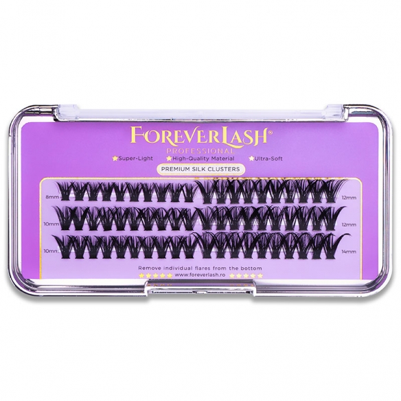 Gene Smocuri Matase ForeverLash 40D curbura C Mix 60 buc