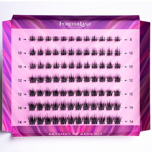 Gene false Smocuri Matase ForeverLash Fluffy Coquettish 84 buc