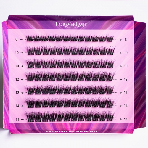 Gene false Smocuri Matase ForeverLash Fluffy Iconic Glow 84 buc