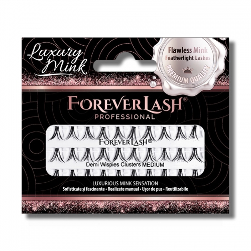 Gene smocuri individuale ForeverLash FAUX MINK DW Clusters Medii
