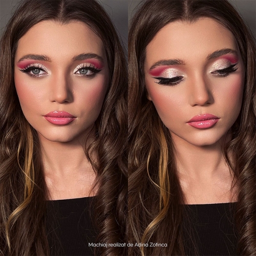 Gene Smocuri Matase ForeverLash Wispy Effect marime 12mm 120 buc