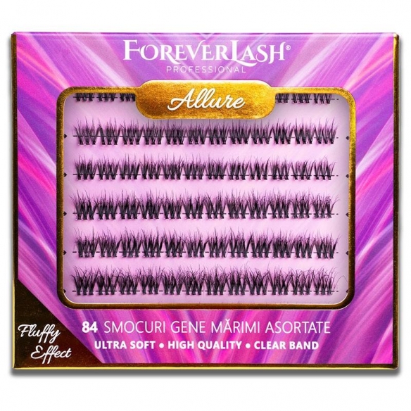 Gene false Smocuri Matase ForeverLash Fluffy Allure 84 buc
