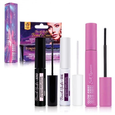 Kit Gene False DIY – Adeziv Bond & Seal si Remover ForeverLash