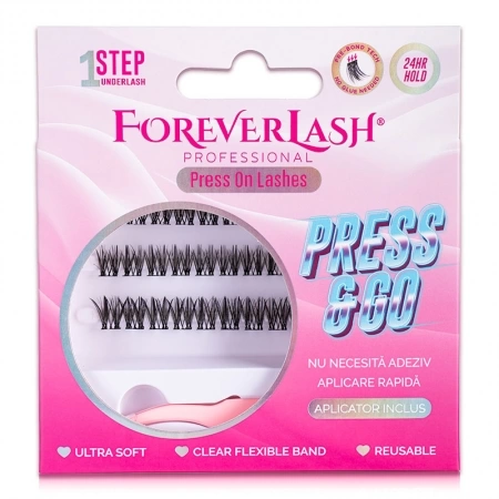 Gene false autoadezive smocuri ForeverLash Starlight cu lipici deja aplicat