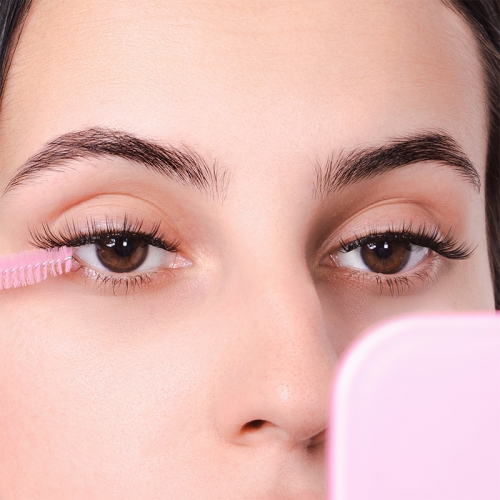 Gene false autoadezive smocuri ForeverLash Starlight cu lipici deja aplicat - look natural