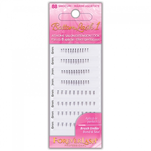 Gene smocuri pentru genele de jos BottomLash 1 ForeverLash – look natural si curat