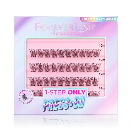 Gene false autoadezive smocuri ForeverLash Blossom cu lipici deja aplicat