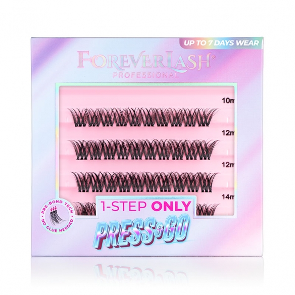 Gene false autoadezive smocuri ForeverLash Delight cu lipici deja aplicat