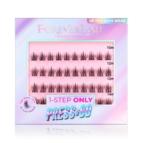 Gene false autoadezive smocuri ForeverLash Dolce cu lipici deja aplicat