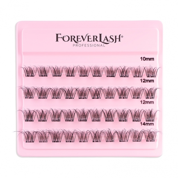 Gene false autoadezive smocuri ForeverLash Honey cu lipici deja aplicat