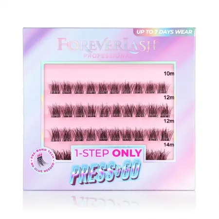 Gene false autoadezive smocuri ForeverLash Petal cu lipici deja aplicat